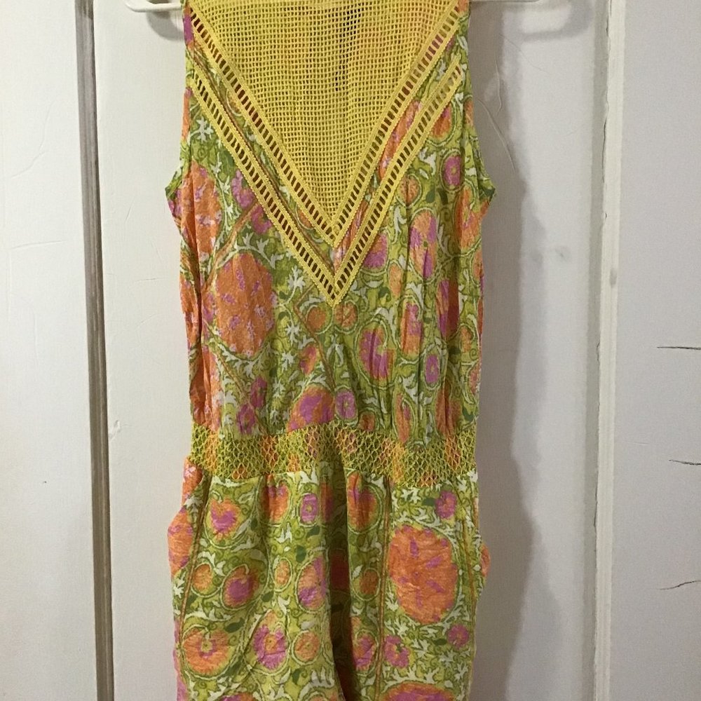 PLENTY TRACY REESE RAYON ROMPER. P SM.